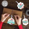 Big Dot of Happiness Colorful Floral Happy Mother's Day - Assorted Hanging We Love Mom Party Favor Tags - Gift Tag Toppers - Set of 12 - 2 of 4