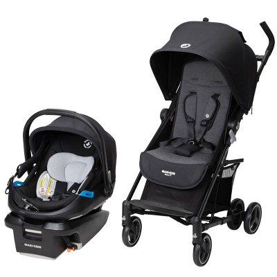 Maxi-Cosi Mara XT Ultra Compact Travel System in Pure Cosi - Black/Gray