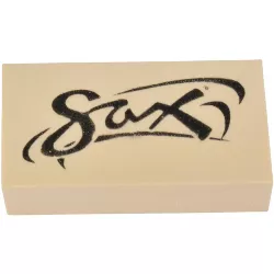 Sax Soap Erasers, 2 x 1 x 1/2 Inches, White, pk of 12