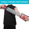 Unique Bargains Plastic Handle 5 Springs Chest Arm Expander Pull Exerciser Equipment Red Black 1 Pc - image 3 of 4