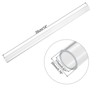 Unique Bargains Lamp Lantern Water Cooling System Acrylic Round Pipes Clear 2 Pcs 14" - 2 of 4