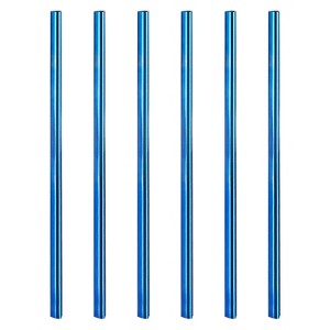 Unique Bargains 304 Stainless Steel Durable Reusable Heart Shape Drinking Straw 8.46" x 0.31"(L*W) - 1 of 4