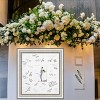 Salon Signature Mat Picture Frame – Guest Book Alternative for Weddings, Graduations, or Retirement – Autograph Photo Mat for Signature Board - 4 of 4
