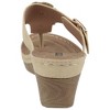 GC Shoes Narbone Flower Comfort Slide Wedge Sandals - 3 of 4