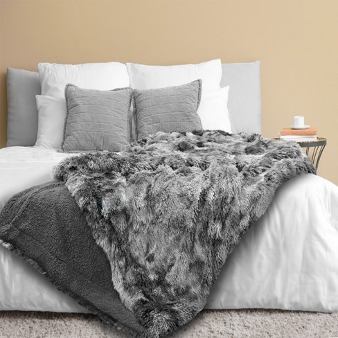 Target discount fur blanket