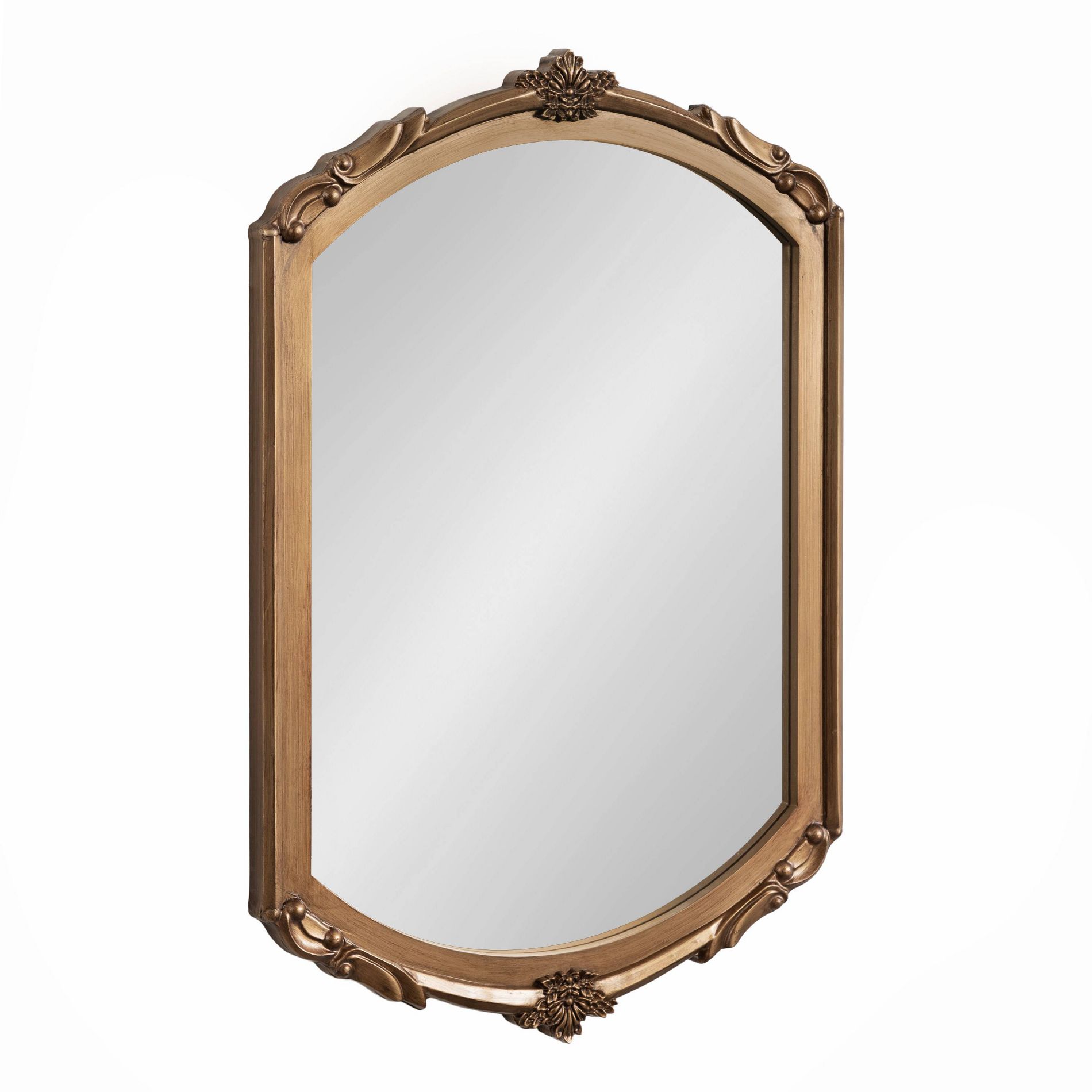 Kate & Laurel All Things Decor 24"X36" Berkshire Wall Mirror Gold