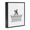 Stupell Industries English Bulldog Dog Bath Tub, 17" x 17" - 3 of 4