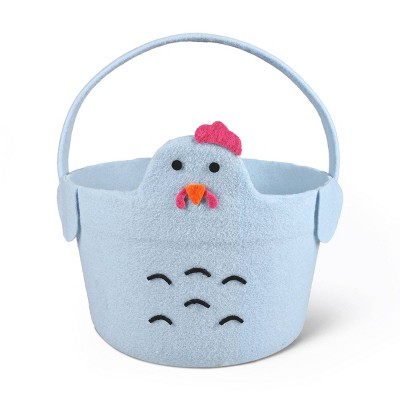 Easter Novelty Chicken Felt Basket - Bullseye's Playground™
