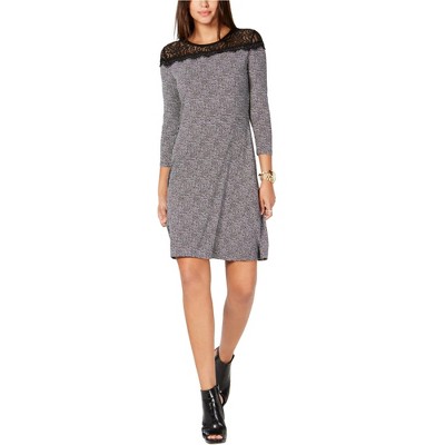 Michael Kors Womens Tweed Mini Dress