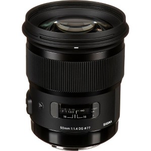 Sigma 50mm F/1.4 DG HSM ART Lens for Canon EF - 1 of 3