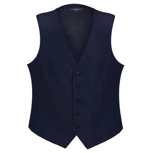Gioberti Men's Formal Suit Vest Fit for Business or Casual Dress - 1 of 3