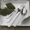 Gourmet Basics by Mikasa 20pc Symmety Flatware Set with Caddy: 18/0 Stainless Steel, Dishwasher-Safe, Service for 4 - image 3 of 4