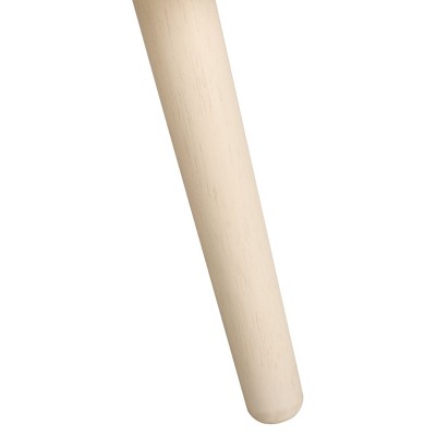 Ivory and Natural Rattan Mesh Media Stand with Cabinet