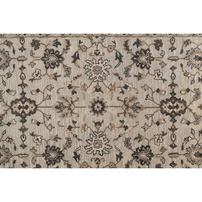 Eaton Gray and Taupe Hand-Tufted Wool Area Rug