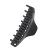 Unique Bargains Frosted Crescent Hair Clips Black 1 Pc - 4 of 4