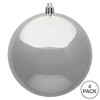 Vickerman Silver Ball Ornament - 3 of 4