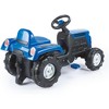DOLU Ranchero Pedal Tractor with Horn, Kids Ride-On Toy for 3 Years and Up, Blue - 4 of 4