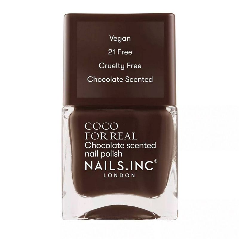 Nails.INC Coco For Real Chocolate Scented Nail Polish - 0.46 fl oz, 1 of 12