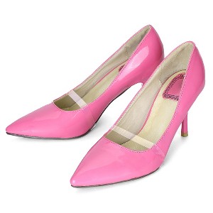 INSPIRE CHIC Women's Transparent High Heels Anti-loose Shoe Straps - 1 of 4