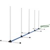 2 Piece Dog Agility Training Set with Weave Poles Water Spray Tube Whistle and Carry Bag for Outdoor Backyard Obstacle Course Exercise - LAOTIES - 4 of 4