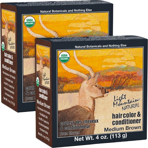 Light Mountain Natural Color Chart, Henna for Hair