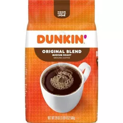 Dunkin' Original Blend Ground Coffee Medium Roast - 20oz