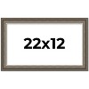 PosterPalooza | Weathered Black Picture Frame - UV Acrylic, Backing Board, Hanging Hardware Included - 2 of 4