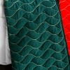 Slickblue Striped Design 100% TC Fabric Quilt Set, Full/Queen Size, Handmade, Vermicelli Quilted, 3-Piece Set - 2 of 4