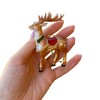 Majestic Deer in Gold Armor Ornament, Regal Christmas Tree Decor| OrnamentallyYou - 4 of 4