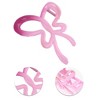 Unique Bargains Women's Fashion Gradient Color Bow Hair Clips 4.13"x2.95"x1.97" 1 Pc - 3 of 3