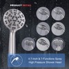 WOWOW Single Handle 7-Spray Tub and Shower Faucet 1.8 GPM with Pressure Balance Shower Valve in Brushed Nickel Valve Included - 2 of 4
