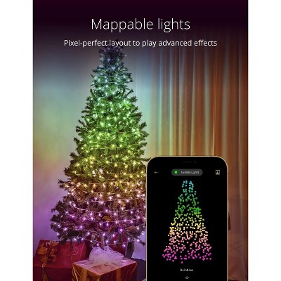 Twinkly 600 Multicolor App-Controlled RGB LED String Lights