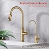 SUMERAIN Lead-Free Kitchen Water Filter Faucet, Stainless Steel Drinking Water Faucet, Brushed Gold - 2 of 4