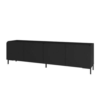 Manhattan Comfort Bogardus Mid - Century Modern 4 - Shelf TV Stand for TVs up to 65"