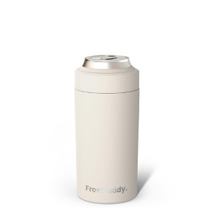 FrostBuddy Universal Buddy Insulated Can Cooler | Fits 12oz Cans, Slim Cans & Bottles | Stainless Steel Drink Holder - 1 of 4