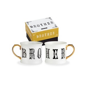 12oz Porcelain Lithographie Brother Mug - Rosanna - 1 of 3