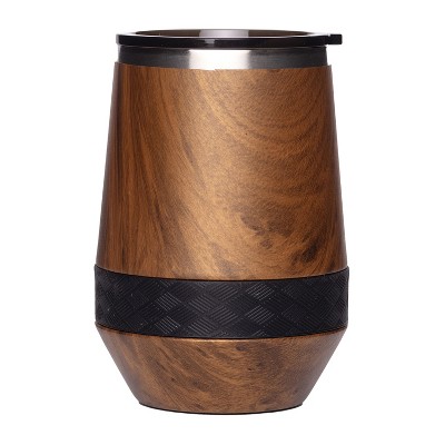 Elemental® Recess Series Stainless Steel 10-Oz. Insulated Stemless Wine Tumbler