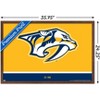 Trends International NHL Nashville Predators - Logo 21 Framed Wall Poster Prints - 3 of 4
