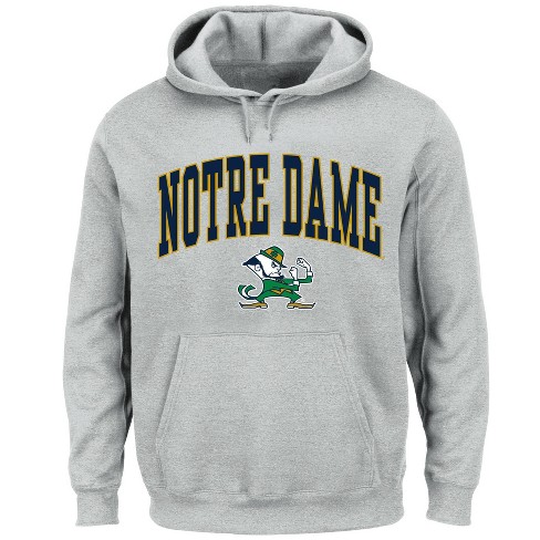 Ncaa Notre Dame Fighting Irish Men's Big & Tall Gray Hoodie : Target