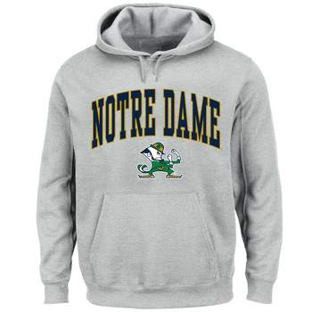NCAA Notre Dame Fighting Irish Men's Big & Tall Gray Hoodie