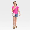 Girls' Short Sleeve Textured T-Shirt - Cat & Jack™ - 3 of 3