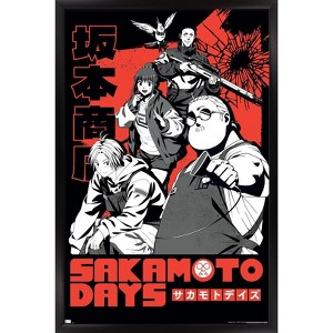 Trends International Netflix Sakamoto Days: Season 1 - Red Graphic Framed Wall Poster Prints - 1 of 4