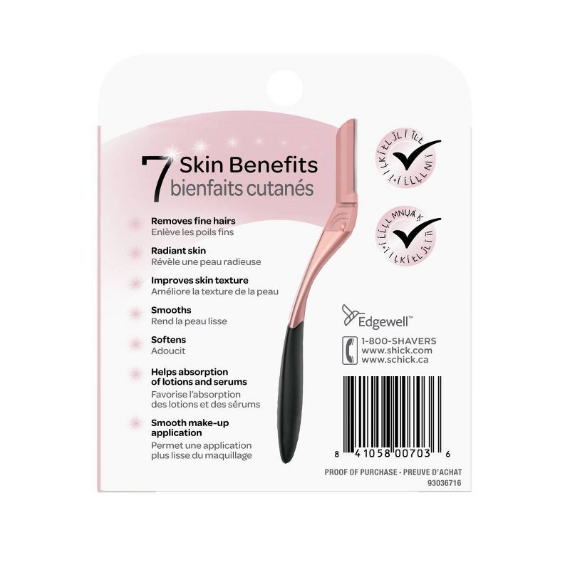 Schick Hydro Silk Exfoliating Dermaplaning Replacement Refill Blades - 6ct, 3 of 9