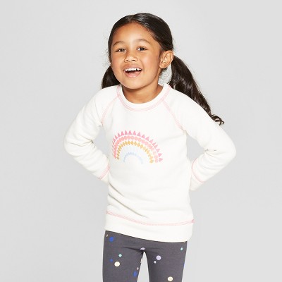 toddler rainbow sweatshirt