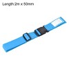 Unique Bargains Adjustable PP Travel Bag Packing Luggage Straps with Buckle Label 4 Pcs - 2 of 4