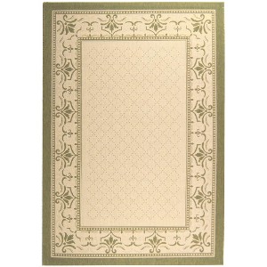 Courtyard CY0901 UV & Stain Resistant Non-Shedding Power Loomed Indoor/Outdoor Rugs - Safavieh - 1 of 4