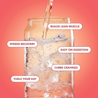 Clean Simple Eats Clear 10g Protein Water Peach Mango Creme - 8pk/12 fl oz Cans