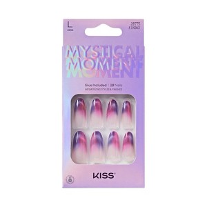 KISS Products Design Fake Nails - 31ct - 1 of 4