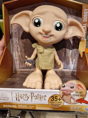 Wizarding World Harry Potter, Interactive Magical Dobby Elf Doll With Sock, Over  30 Sounds & Phrases, 8.5-inch : Target