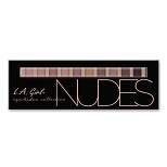 L.A. Girl Nudes Eyeshadow Collection - 0.42oz